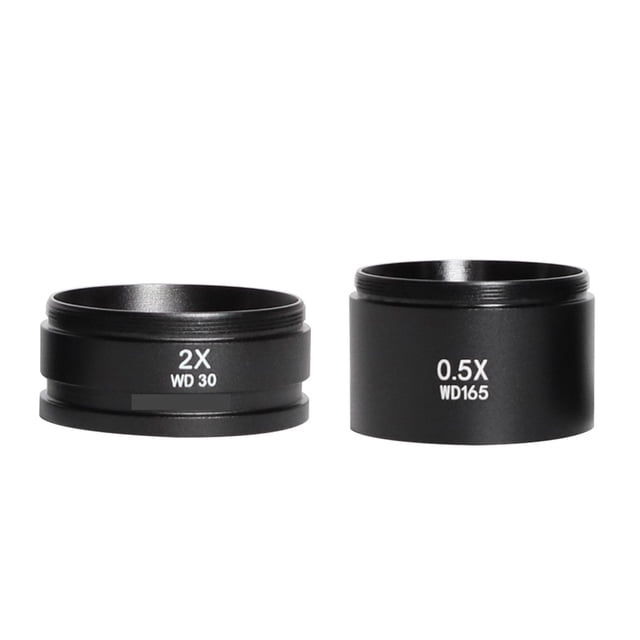 0.5X 0.7X 1.0X 2.0X Auxiliary Objects Lens Microscope Camera Lens For Trinocular Stereo Zoom Microscope s Lens