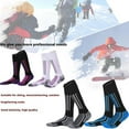 thumbnail image 2 of Waterproof Long Warm Breathable Ski Socks Thicken Winter Sports Men Women Cotton, 2 of 10
