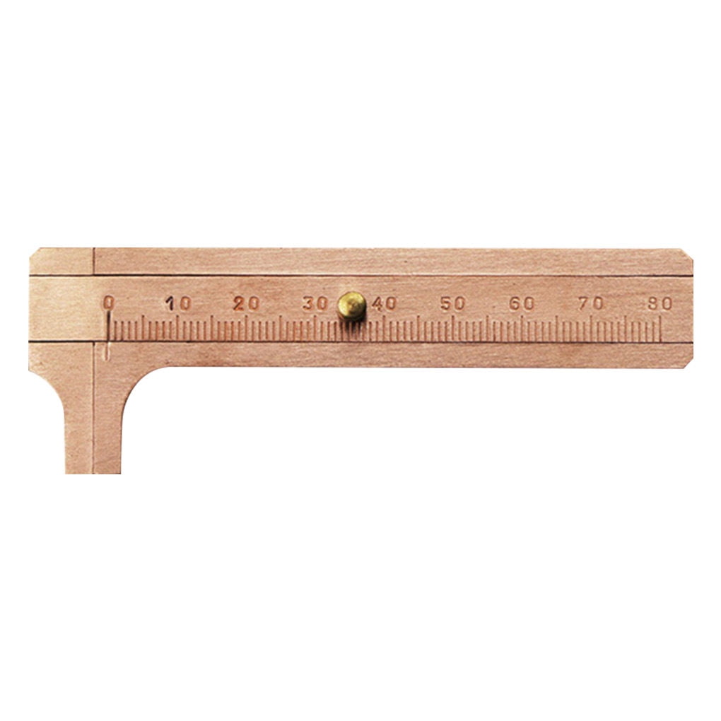 Handy Sliding Gauge Brass Vernier Caliper Ruler, Measuring Tool Double