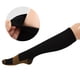 thumbnail image 4 of Medias de compresión Unique Bargains 6 pares para correr negro beige XXL, 4 of 7