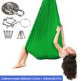 thumbnail image 2 of Columpio sensorial para niños resistente para autismo Aspergers TDAH y SPD (verde oscuro), 2 of 9