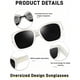thumbnail image 3 of Gafas de Sol KANASTAL Polarizadas UV400 para Mujeres y Hombres con Diseño para Usar Sobre Lentes, 3 of 6