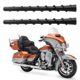 thumbnail image 1 of Paquete de 2 antenas en espiral de 7 pulgadas para motocicletas Harley Davidson 1989-2025 Touring Electra Road Street Glide Trike Ultra Classic CVO Antena de goma de repuesto para recepción FM/AM, 1 of 1