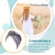 thumbnail image 5 of Jumpingount Turbante Nudo Estilo bohemio Sombrero Cubierta de protección solar Estampado floral Banda ancha Pérdida Bonnet Mujeres Diademas Type3 NO3, 5 of 6