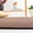 thumbnail image 4 of Safavieh Natural Fiber Keane Solid Runner Rug, Brown, 2'6" x 10', 4 of 11
