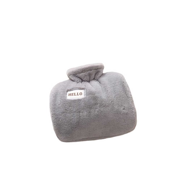 Billuyoard Bolsa de agua caliente Linda caricatura de felpa relleno de agua botella de calefacción pies mano portátil al aire libre viajar Camping hogar Suministros térmicos tipo 8 Billuyoard HA071910-08