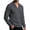 Dark Gray, variant on Men's Knit Golf Sweater Long Sleeve V-Neck Pullover Sweaters Casual Shawl Collar Ribbed Knitted Shirts