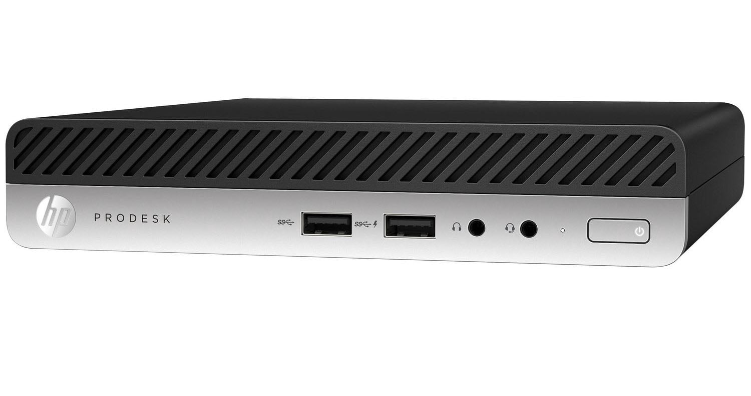 HP ProDesk 400 G4 Mini Desktop for Home & Business, Intel i5-8500T