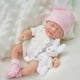 thumbnail image 2 of Muñeca Reborn Mire & Mire Mini de silicona de 18 cm, cuerpo completo, 2 of 5