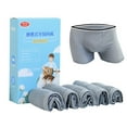 OJinShaWanO Red Bra 5 Pc Travel Disposable Briefs Men Cotton Panties 1 Box Underwear