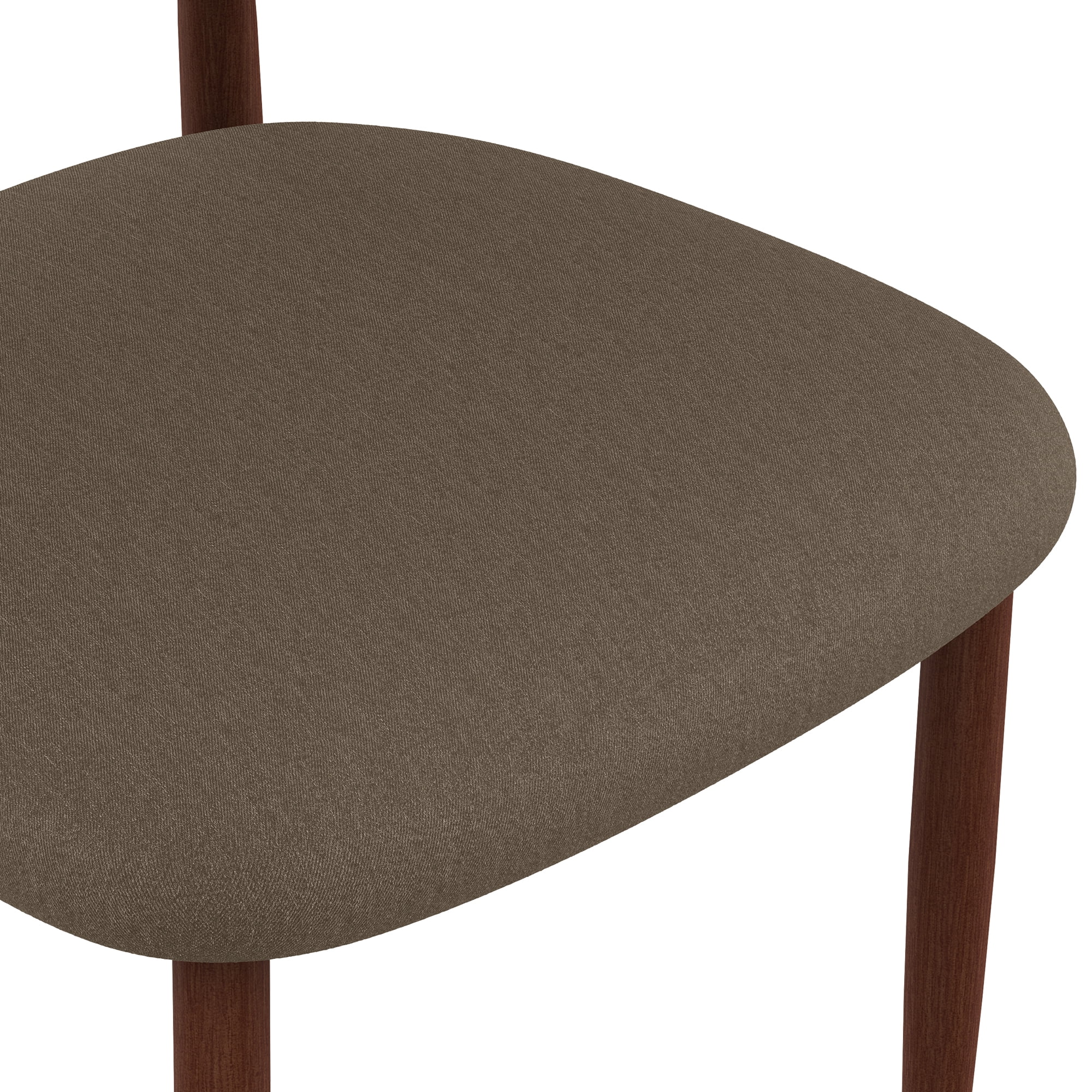 Modern Metal Dining Chair 20.87x22.44x30.71 Inch Upholstered Seat 300 lbs Capacity for Kitchen Dining Room