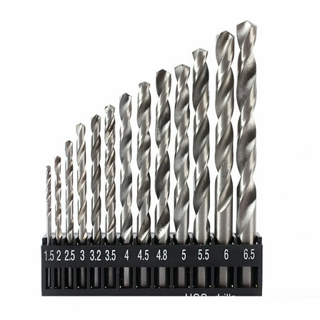 ACDANC Steel Drill Bit Stainless Steel Metal Bit 13pcs Set
