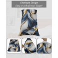 thumbnail image 7 of Navy Blue Marble Body Pillow Covers, Gold Modern Art Soft Bed Throw Pillowcases Breathable Cooling Long Lumbar Body Pillow Sham Cover for Bed Sofa 20''x54'', 7 of 7
