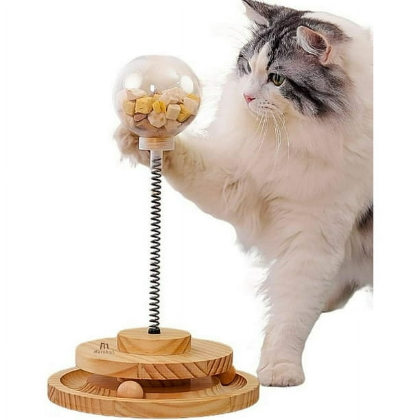 Interactive cat treat dispenser hotsell