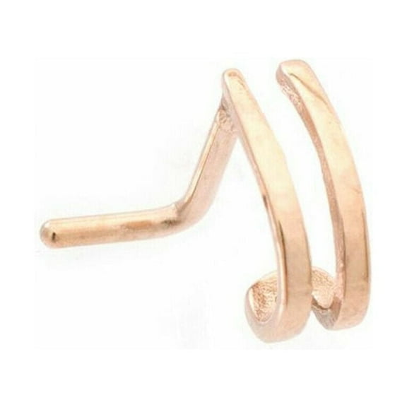 Double Hoop Nose Ring for Single Piercing 20ga 18ga- Sold Each