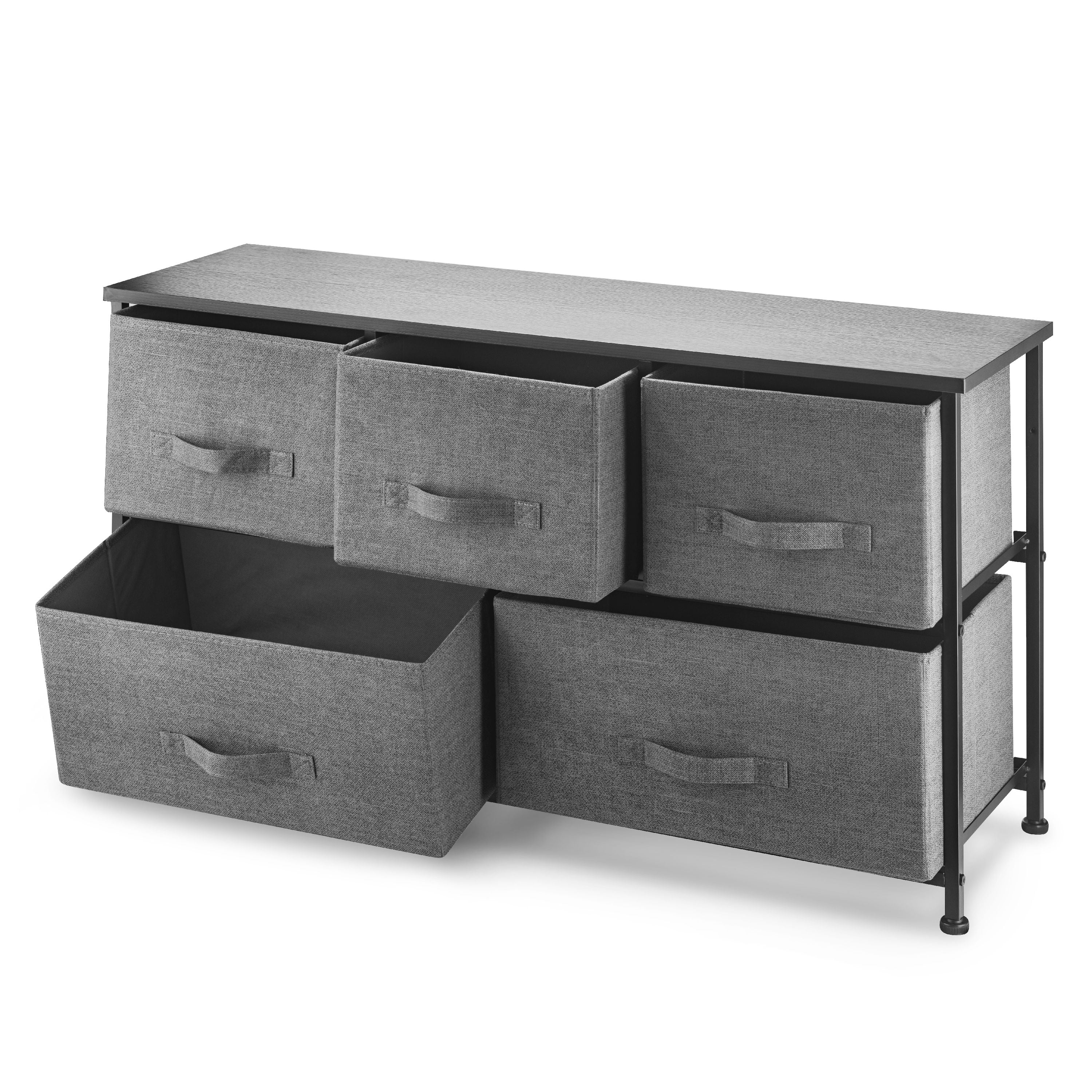 5 Dressers Hallway Sturdy Pine Frame and Top Entryway Nursery Room