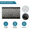 thumbnail image 6 of Ombre Gray Geometric Placemats Set of 4, Modern Abstract Art Placemats for Dining Table, Place Mats for Kitchen Tabletop, Waterproof Wipeable Dining Table Mats Set, 6 of 9