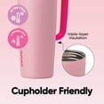thumbnail image 3 of Travel Mug Owala SmoothSip Slider Stainless Steel 700mL, 3 of 7