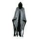 thumbnail image 1 of Capa con capucha medieval de Halloween para fiesta temática, sala de escape, hombres y mujeres Gris Negro, 1 of 9