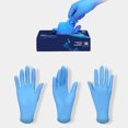 thumbnail image 4 of 100PCS Nitrile Gloves Protective Powder-free Disposable Gloves Cleaning Gloves, 4 of 10