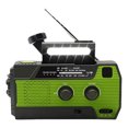 thumbnail image 2 of AM/FM/WB/NOAA Radio Clima Solar Manivela Emergencia (UE) Verde, 2 of 9
