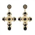 thumbnail image 4 of Personality Romantic Retro Diamond Luxur Metal Earrings Ladies Jewelry Gift, 4 of 9