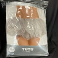 thumbnail image 2 of Amscan Tulle Elastic Waistline Costume Tutu, One Size, Silver, 2 of 4