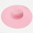 thumbnail image 4 of Women's Wide Brim Sun Hat Korean Style Oversized Floppy Beach Cap Summer Foldable UPF Outdoor Travel, 4 of 4