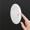 thumbnail image 3 of Sensor de alarma para ventanas, ABS duradero, sensibilidad ajustable, control remoto, funciona con pilas, detector de rotura de cristales, blanco inglés, 3 of 5