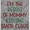 thumbnail image 2 of Result of Mommy Kissing Santa Claus Romper Boys or Girls Infant Baby Brisco Brands 12M, 2 of 6