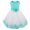 Turquoise, variant on YONGHS Kids Wedding Party Bowknot Petals Flower Girl Dress Prom Pageant Ball Gown Yellow 6