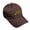 Brown, variant on Soft Baseball Hat Embroidered Dad Hat Animal Bird Wildlife Goldfinch Bird Nerd Men & Ladies Baseball Cap Cotton Burgundy Design Only
