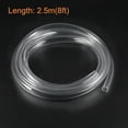 thumbnail image 3 of Uxcell 12mm ID 16mm(5/8-inch) OD 8ft Clear Vinyl Tubing Plastic Pipe Air Water Hose, 3 of 6