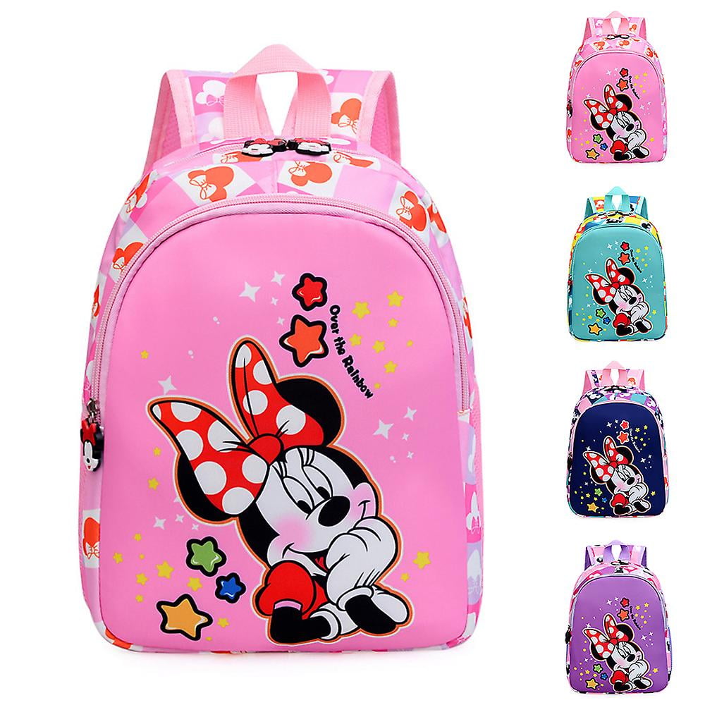 Minnie Mouse Backpack For Girls Kids School Bags Bookbag Lightweight Travel Rucksack Walmart