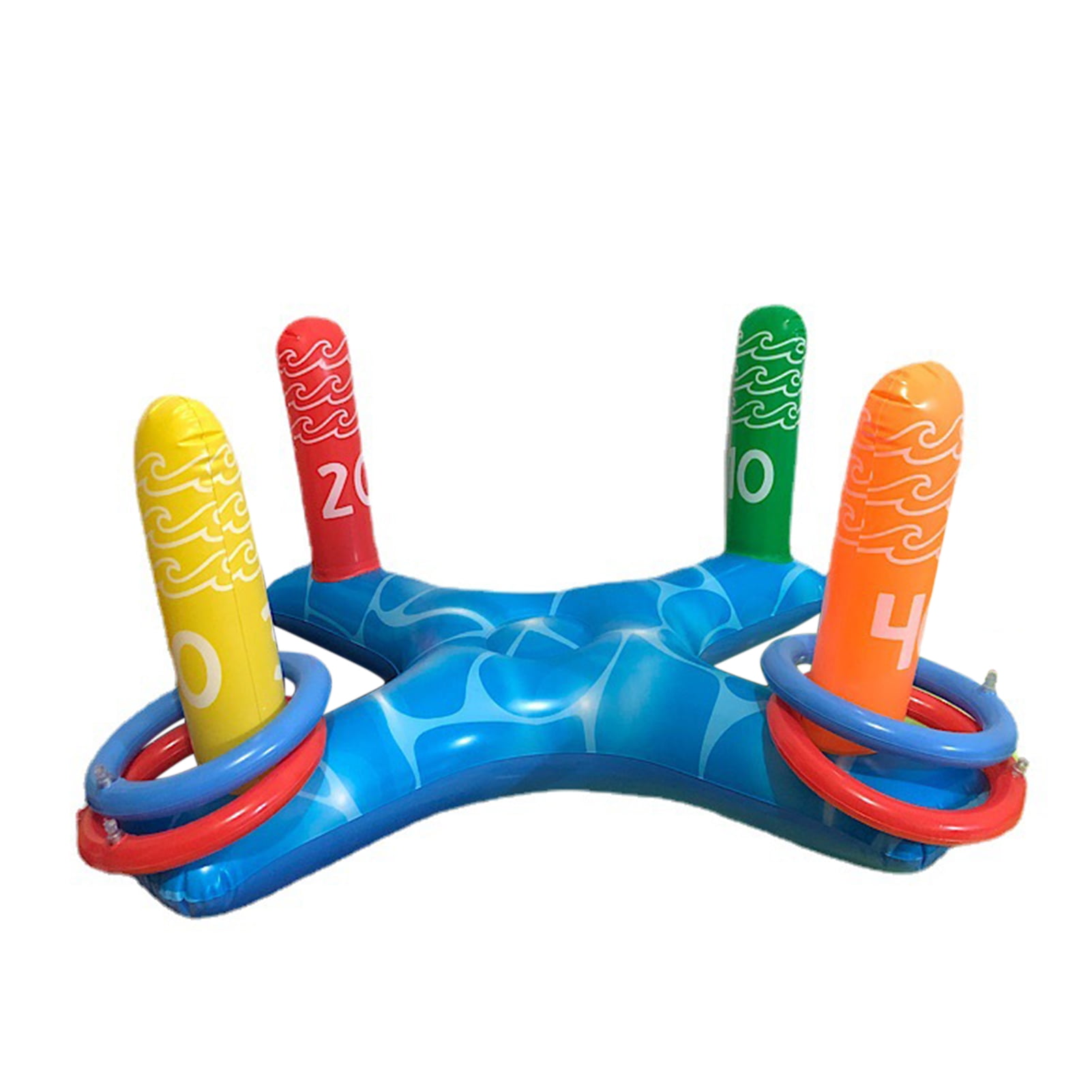 Pool Ring Toss Game Inflatable Cross Ring Water Game Toy