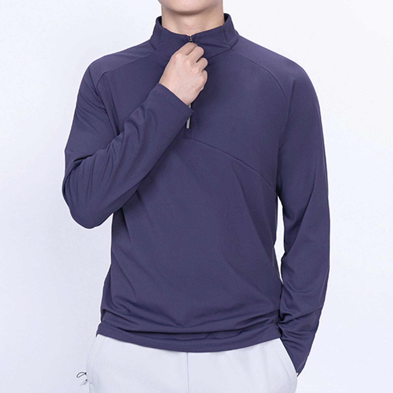 sportswear essential fleece mock neck sweatshirt