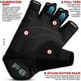thumbnail image 2 of Guantes de levantamiento de pesas RDX Gym Fitness Workout para hombres y mujeres, 2 of 8