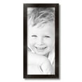 thumbnail image 2 of ArtToFrames 9x21" Wooden Finish Mahogany Picture Frame, Brown Wood Poster Frame, with Regular Acrylic and Foam Backing 3/16 inch (FBPL-4958), 2 of 7