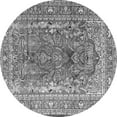 thumbnail image 1 of Ahgly Company Indoor Round Persian Gray Traditional Area Rugs, 3' Round, 1 of 1