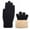 Black, variant on Pompotops Outdoor Winter Gloves for Men Women With Fleece Lining Touchscreen Warm Stretched Thick Knitted Gloves Wool Gloves Thermal Gloves Cold Weather for Running Driving Hiking, Gift, NavyClearance