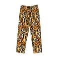 thumbnail image 2 of Vsdgher Zebra Print Mens Pajama Pants Sleep & Lounge Pants, PJ Bottoms With elastic waistb and Pockets, 2 of 5