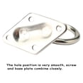 thumbnail image 4 of Uxcell Stainless Steel Pot Planting Hanging Ceiling Hook Hanger 65 x 38 x 28mm, 4 of 7