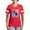 Red, variant on - American Flag Welder Design Welding Image T Shirt - Womens Football Shirt