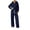 Navy, variant on Womens Plus Size 2 Piece Outfit Matching Lounge Set Sweatsuits Casual Tracksuit Workout Matching Sets Fall Winter Clothes for Women