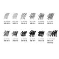 thumbnail image 2 of STAEDTLER Pigment Liner Pack, Black, 6 Pens, Assorted Line Widths, 0.05mm, 0.1mm, 0.2mm, 0.3mm, 0.5mm, 0.8mm, 2 of 6
