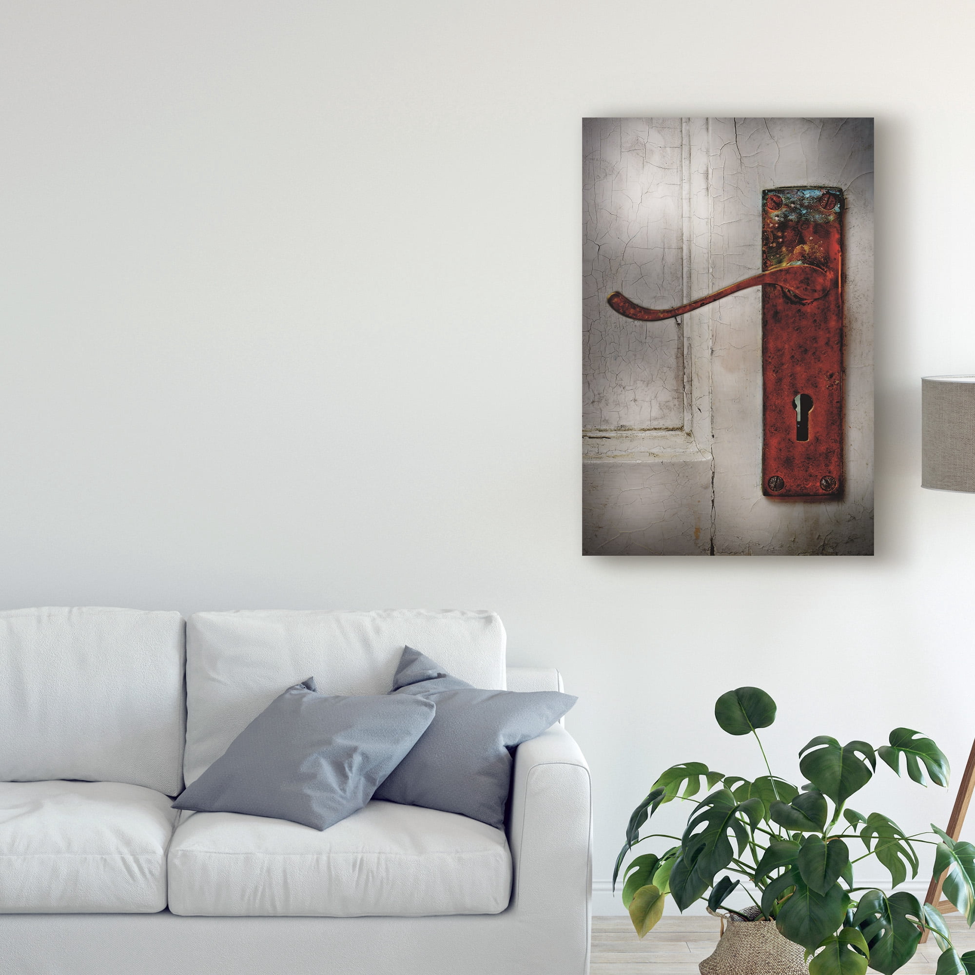 Trademark Fine Art 'Scalloped Door' Canvas Art by Christine Sainte-Laudy