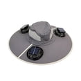 thumbnail image 2 of Tong Sun Hat With 3 Fans Solar Charging USB Rechargeable Outdoor Hat UPF 50+, 2 of 5