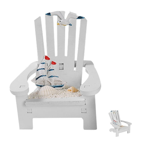 WORGEOUS Beach Chair Chairs Toddler with Canopy Shade Chaise Lounge Recliner White