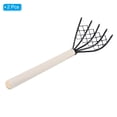 thumbnail image 3 of Unique Bargains 15 Inch 5 Tines Steel Claws Hand Rake Shell Clam Digger Dig Seafood Accessories with Mesh Net 2 Pack, 3 of 4