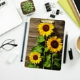 thumbnail image 7 of FMSHPON Autumn Sunflower Wood Board Clipboard Hardboard Wood Nursing Clip Board and Pull for Standard A4 Letter 13x9 inches, 7 of 7